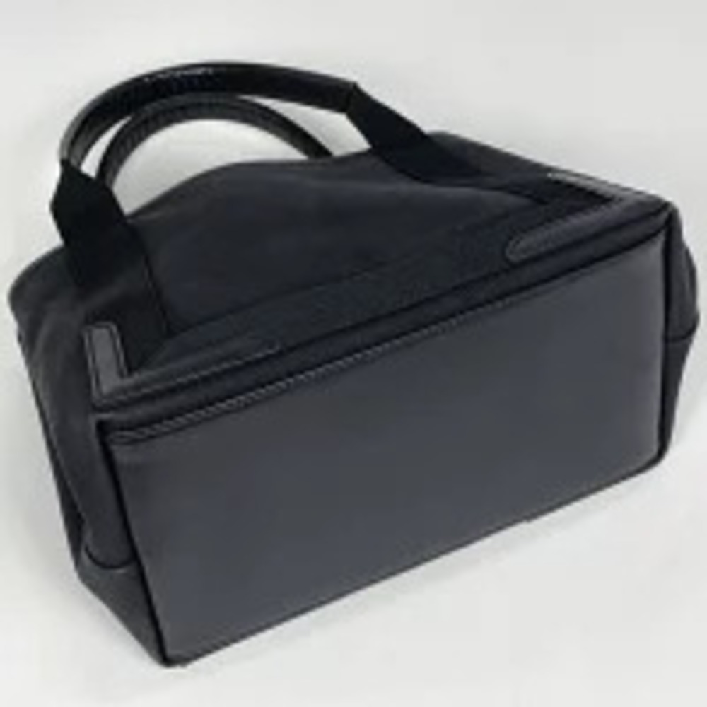Balenciaga Blue Black Navy Cabas Tote Bag Canvas Handbag Blue Black